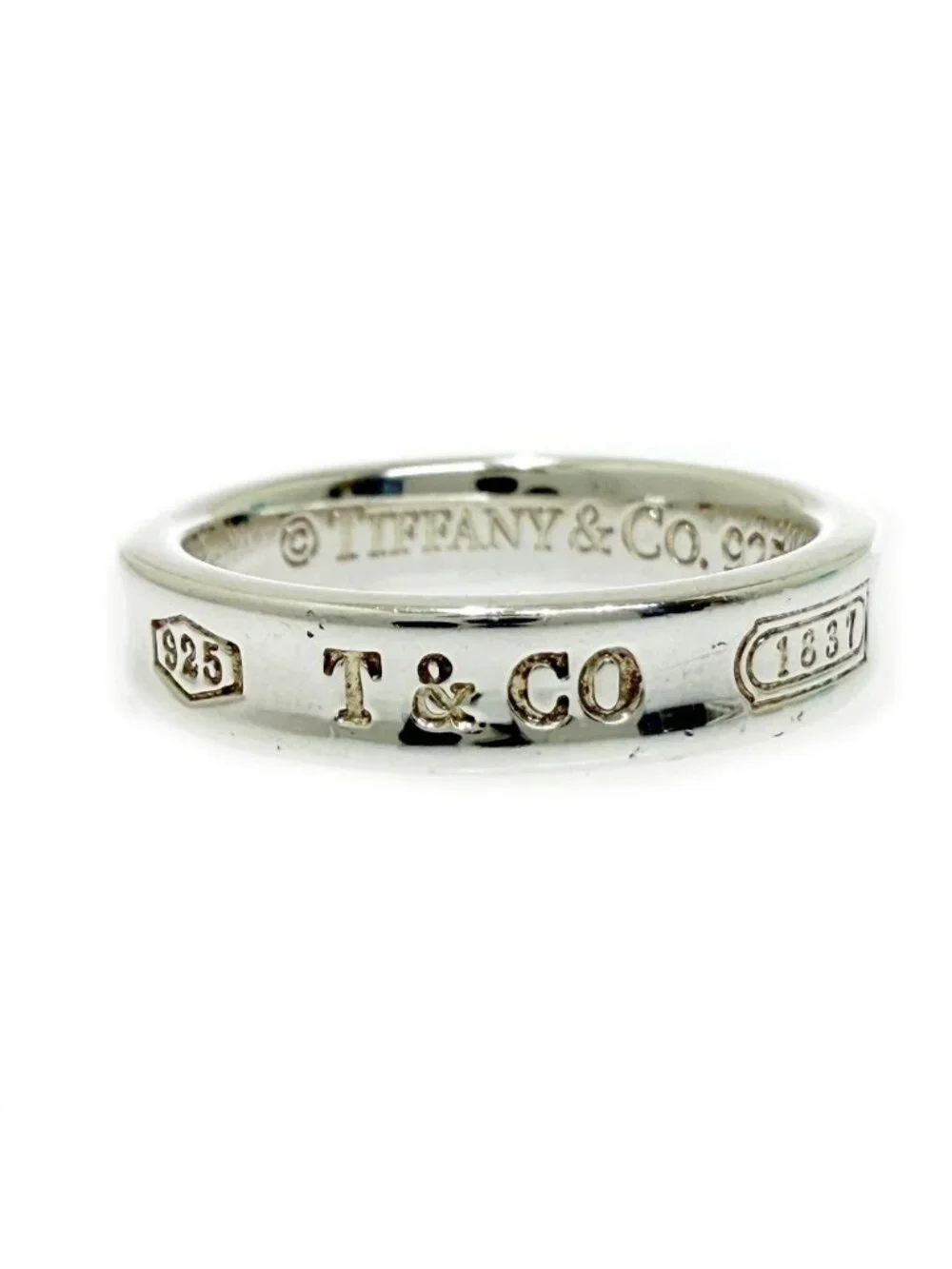 Tiffany & Co Silver Narrow Ring